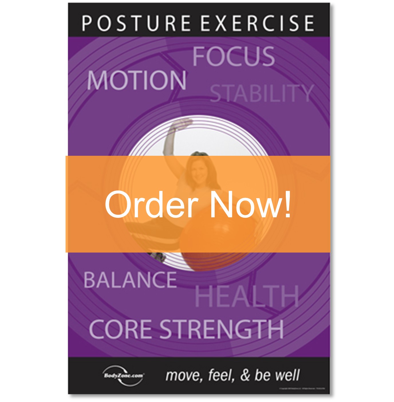 Posture Exercise Poster