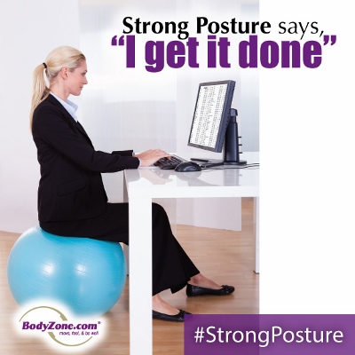 Posture at work and workplace productivity - BodyZone.com
